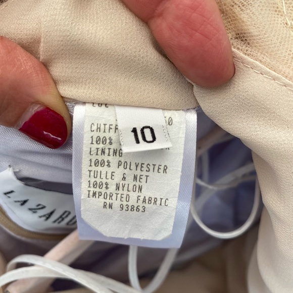 Lazaro Style 3750 Wedding Gown - Picture 12 of 14